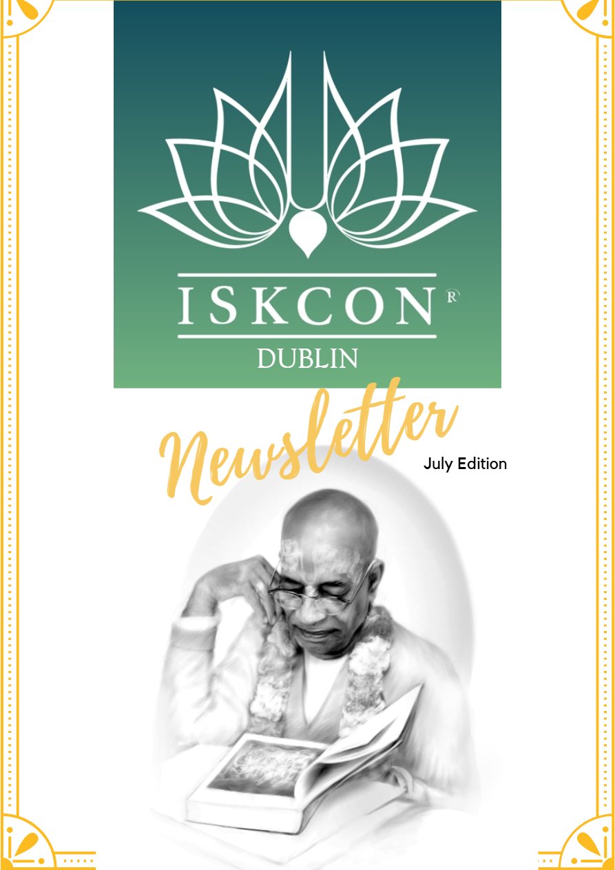 ISKCON Dublin Newsletter - 2nd Edition