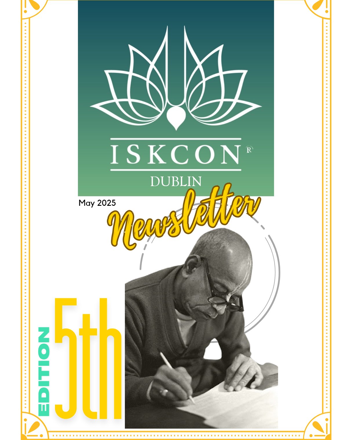 ISKCON Dublin Newsletter 5th Edition
